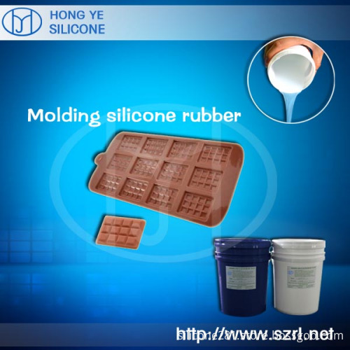 Food grade liquid silicone for chocolate mold making